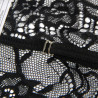 Subblime - Costume De Police Corps En Dentelle Noir S/M